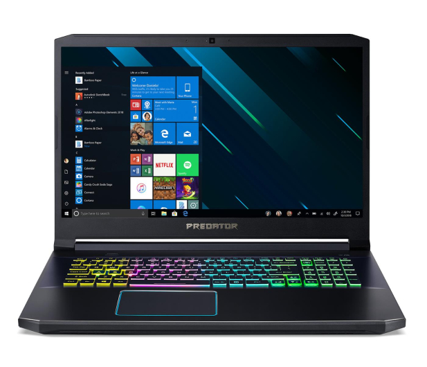 Acer Helios 300 i7-9750H/16/512/W10 RTX2070 IPS 144Hz - 508287 - zdjęcie 2
